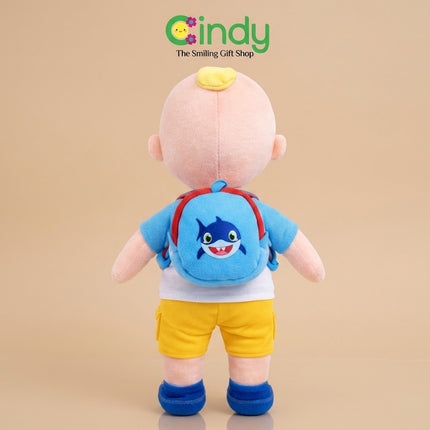 Cindy Boneka Anak Karakter Baby John Cocomelon JJ Pajamas & Backpack