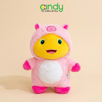 Cindy Boneka Nailong Costume Animals Hoodie Mainan Mewah Costume Changing Lucu Lembut Karakter Dino Kuning