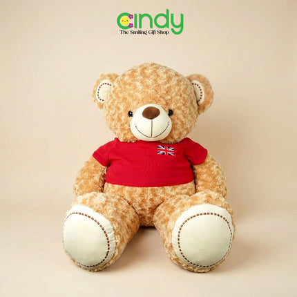Cindy Giant Teddy Bear Tshirt Plush Toy Boneka Beruang Jumbo 1,5 Meter