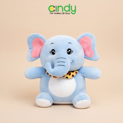 CINDY Cindy Boneka Gajah Emoy Soft Plush - Cute Baby Elephant Plush Toys - Mainan Anak Hadiah Ulang Tahun