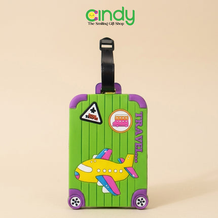 Cindy Tag Koper Bentuk Koper - Luggage Tag Aksesoris Koper - CFZ2403