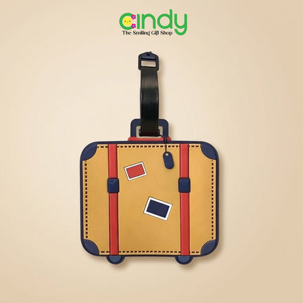 Cindy Tag Koper Bentuk Koper - Luggage Tag Aksesoris Koper - CFZ2403