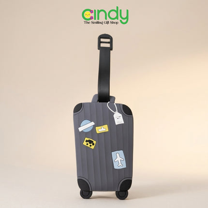 Cindy Tag Koper Bentuk Koper - Luggage Tag Aksesoris Koper - CFZ2403