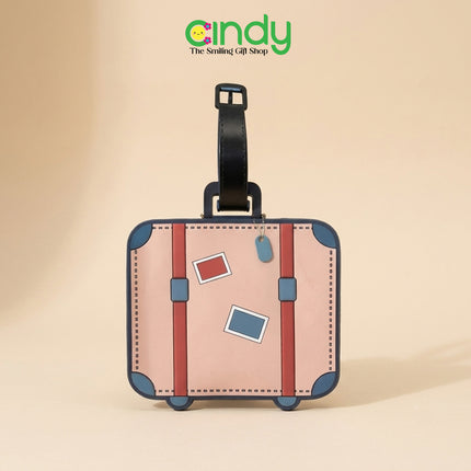 Cindy Tag Koper Bentuk Koper - Luggage Tag Aksesoris Koper - CFZ2403