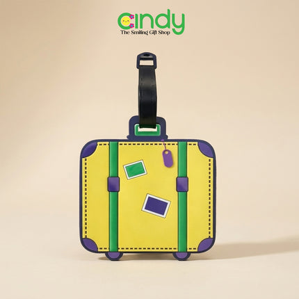 Cindy Tag Koper Bentuk Koper - Luggage Tag Aksesoris Koper - CFZ2403