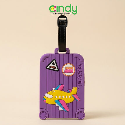 Cindy Tag Koper Bentuk Koper - Luggage Tag Aksesoris Koper - CFZ2403