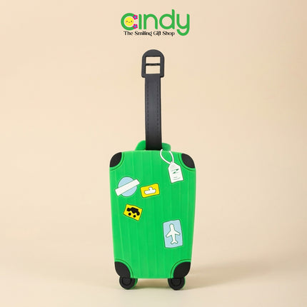 Cindy Tag Koper Bentuk Koper - Luggage Tag Aksesoris Koper - CFZ2403