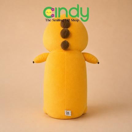 Cindy Set Boneka Kepala & Guling Karakter Dino Nailong Kuning
