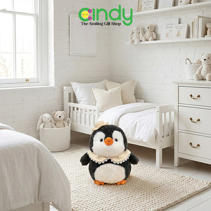 Boneka Penguin Topi Lucu Plush Toy -  Boneka Anak Premium Lembut & Empuk Kado Ulang Tahun