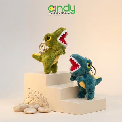 Cindy Gantungan Kunci Dinosaurus - Aksesoris Hiasan Tas Lucu - Dino Key Chain Bagcharm
