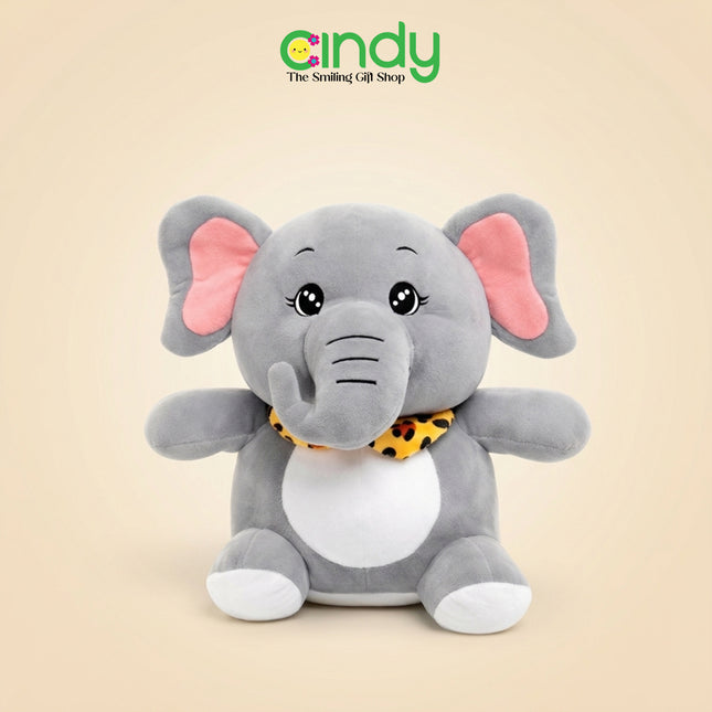 CINDY Cindy Boneka Gajah Emoy Soft Plush - Cute Baby Elephant Plush Toys - Mainan Anak Hadiah Ulang Tahun