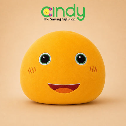 Cindy Set Boneka Kepala & Guling Karakter Dino Nailong Kuning