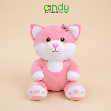 CINDY Boneka Sitting Animal Little Fox - Mainan Plush Toy Lembut untuk Kado Ulang Tahun Anak