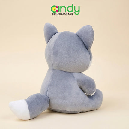 CINDY Boneka Sitting Animal Little Fox - Mainan Plush Toy Lembut untuk Kado Ulang Tahun Anak