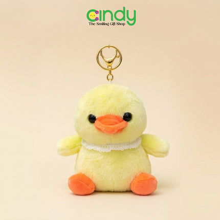Cindy Gantungan Kunci Boneka Plush Lucu Premium Keychain Hewan Imut Bunny Penguin Elephant Duck Soft Doll Aksesoris Tas Anak
