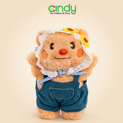 Cindy Boneka Butter Bear Lucu Anak Perempuan Boneka Plush Toys Imut Premium Kado Anak