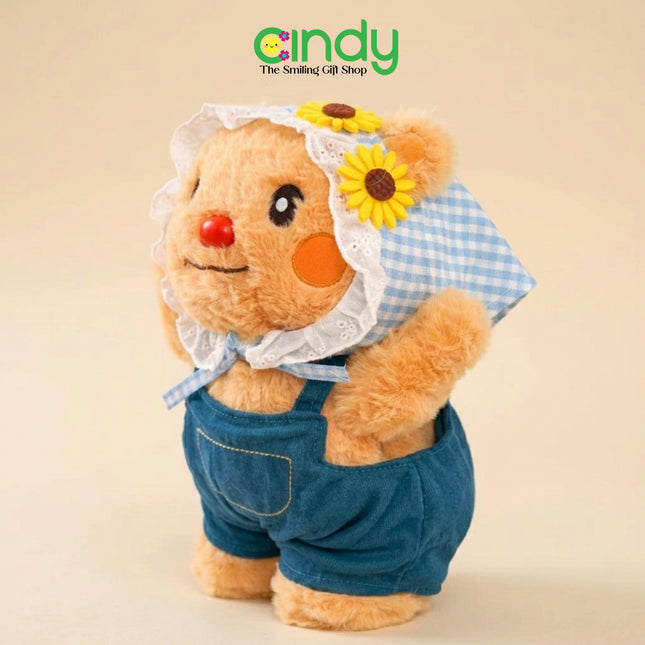Cindy Boneka Butter Bear Lucu Anak Perempuan Boneka Plush Toys Imut Premium Kado Anak