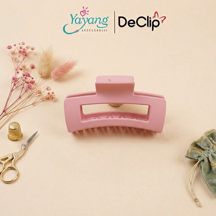 Yayang x DeClip Jedai Elastic Haircules Jepit Kotak Elastic Flexible Ukuran 10 Cm Series