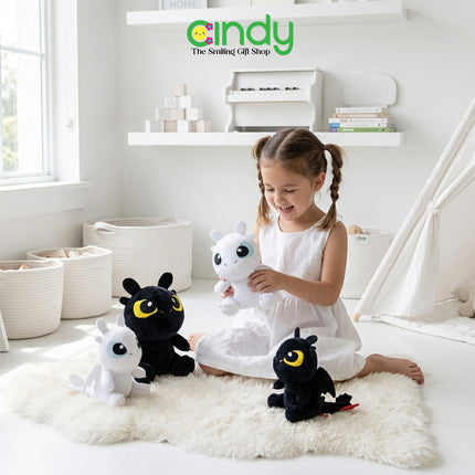 Cindy Plush Toy How To Train Your Dragon Toothless & Light Fury Boneka Naga Lucu Premium Hadiah Anak
