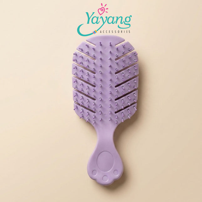 Yayang Sisir Rambut Anti Rontok Vented Paddle Pastel Series