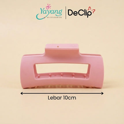 Yayang x DeClip Jedai Elastic Haircules Jepit Kotak Elastic Flexible Ukuran 10 Cm Series