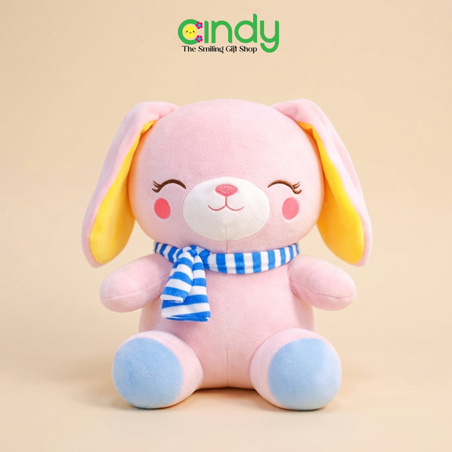 Cindy Animal Plush Toy – Boneka Karakter Hewan Gemes Kelinci Rubah Beruang Syall