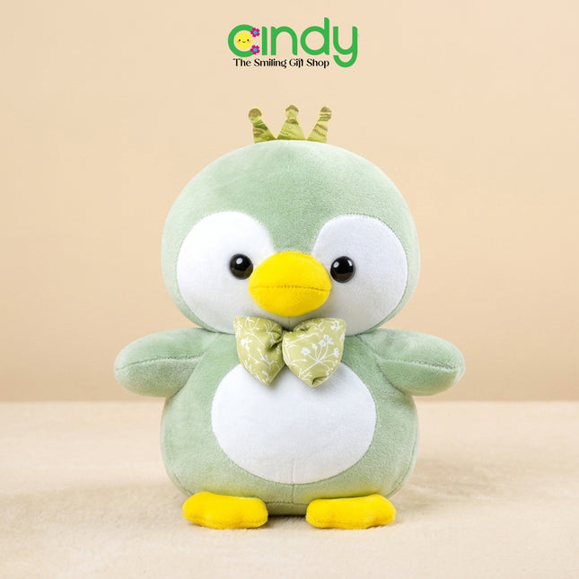 Cindy Boneka Pinguin Crown Lucu – Penguin Plush Lembut dengan Mahkota untuk Kado Anak