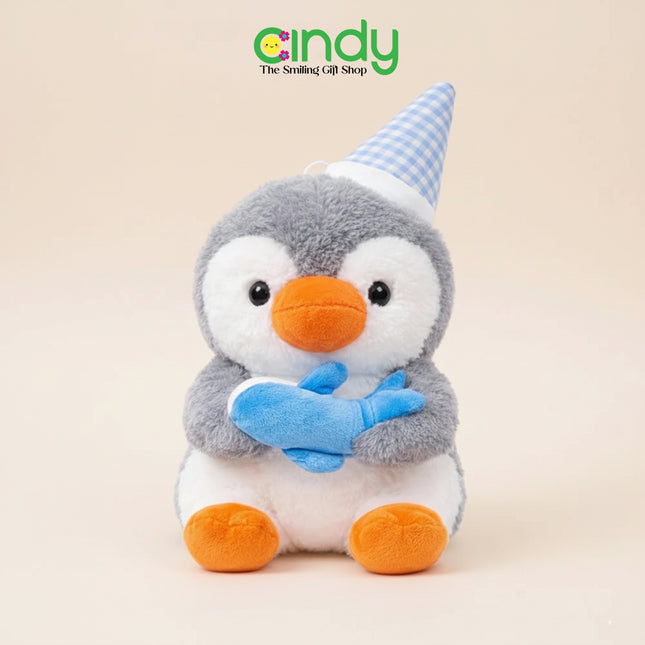Cindy Boneka Penguin Plush Toys Empuk Lucu Anak - Boneka Hadiah Anak Premium