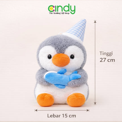 Cindy Boneka Penguin Plush Toys Empuk Lucu Anak - Boneka Hadiah Anak Premium