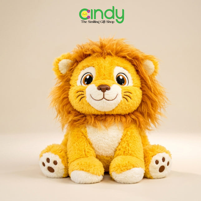 Cindy Boneka Animals Series Lion Cute Eye Tangled Hair - Boneka Singa Lucu Premium Super Lembut