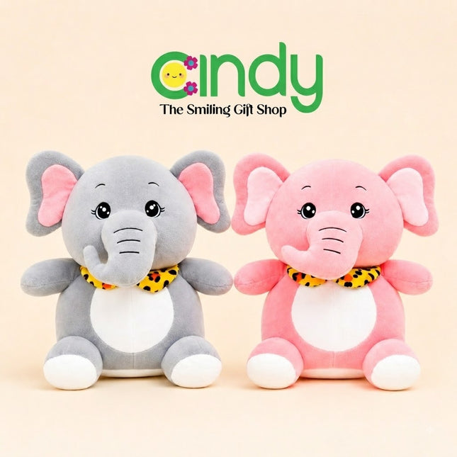 Cindy Special Bundle Boneka Gajah Emoy Soft Plush Doll Isi 2Pcs