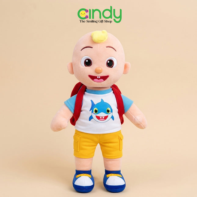 Cindy BCindy Boneka Anak Karakter Baby John Cocomelon JJ Pajamas & Backpack
