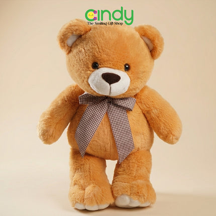 Cindy Boneka Teddy Bear Dema Lucu – Mainan Anak Boneka Beruang Pita Soft Plush Lembut Kado Terlaris