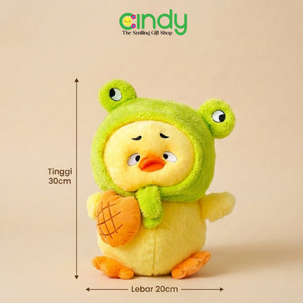 Cindy Boneka Mainan Karakter Bebek Ekspresi Sedih - Animals Upset Duck Plush Toy