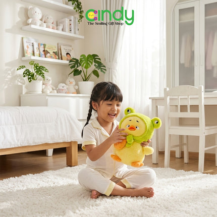 Cindy Boneka Mainan Karakter Bebek Ekspresi Sedih - Animals Upset Duck Plush Toy