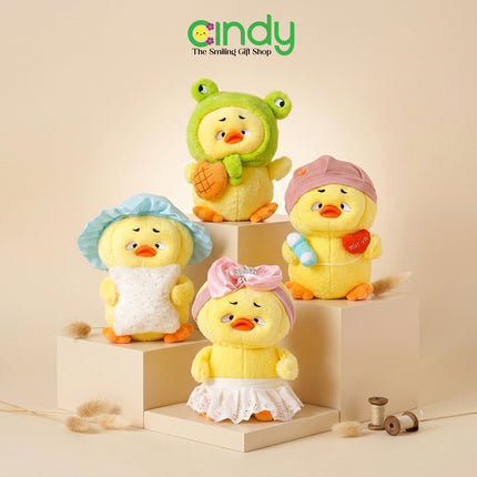 Cindy Boneka Mainan Karakter Bebek Ekspresi Sedih - Animals Upset Duck Plush Toy