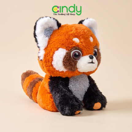 Cindy Boneka Panda Merah Imut Plush Toy Lembut Hadiah Anak Kado Ulang Tahun - Boneka Red Panda