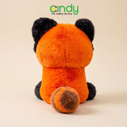 Cindy Boneka Panda Merah Imut Plush Toy Lembut Hadiah Anak Kado Ulang Tahun - Boneka Red Panda