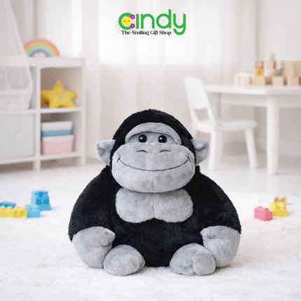 Cindy Boneka Animals Smug Gorilla - Gorilla Monkey Doll Lembut Gemoy Hadiah