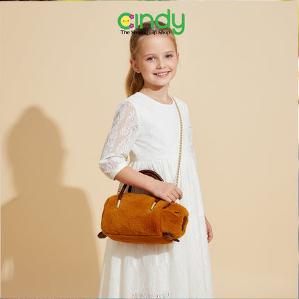 Cindy Tas Fashion Anak Tas Selempang Capybara - Aksesoris Fashion Anak Karakter Kapibara - CBT1544