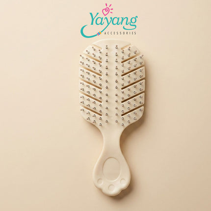 Yayang Sisir Rambut Anti Rontok Vented Paddle Pastel Series