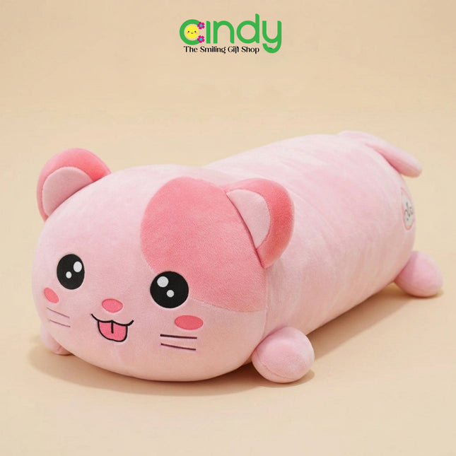 Cindy Guling Bentuk Kucing Panjang Premium Lembut Nyaman Untuk Tidur Dekorasi Kamar Anak