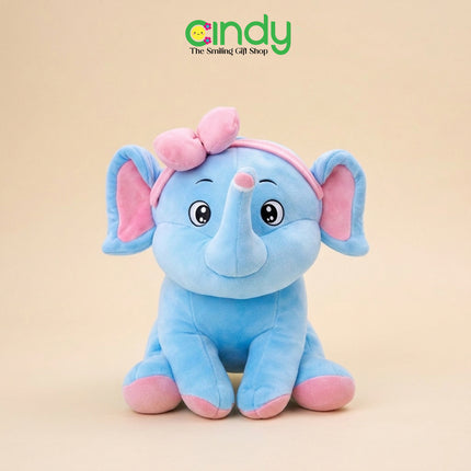 Cindy Boneka Gajah Nuta Lucu Soft Plush Toy - Boneka Hewan Lembut Mainan Anak & Kado Ulang Tahun