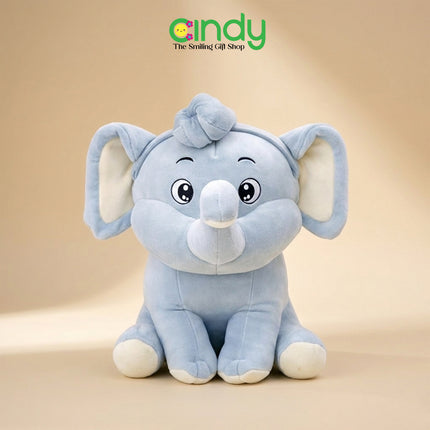 Cindy Boneka Gajah Nuta Lucu Soft Plush Toy - Boneka Hewan Lembut Mainan Anak & Kado Ulang Tahun