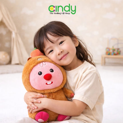 Cindy Boneka Zanmang Loopy Costume Bunny Bear - Mainan Boneka Loopy Kostum Kelinci Beruang Lucu Imut