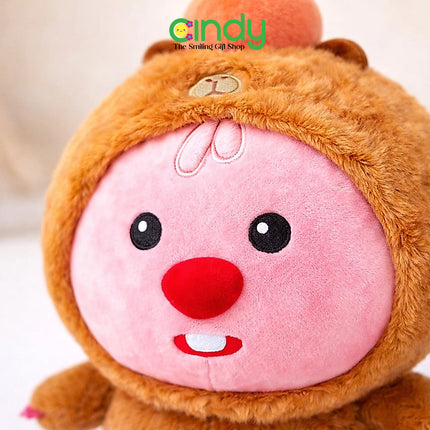 Cindy Boneka Zanmang Loopy Costume Bunny Bear - Mainan Boneka Loopy Kostum Kelinci Beruang Lucu Imut
