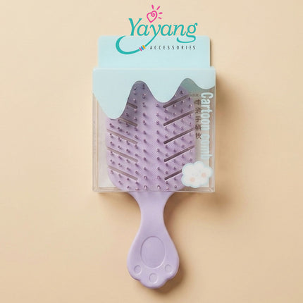 Yayang Sisir Rambut Anti Rontok Vented Paddle Pastel Series