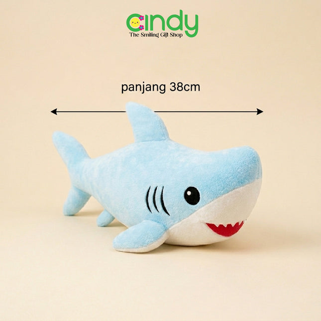 Cindy Boneka Hiu Plush Empuk Lembut Boneka Anak Lucu Hadiah Kado Anak Perempuan Laki Laki