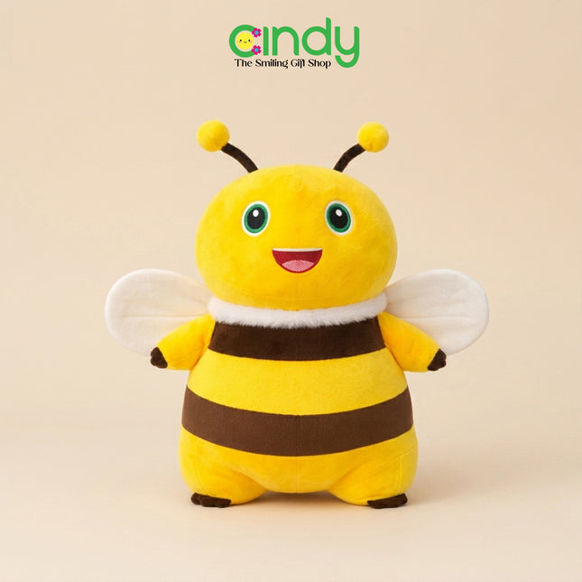Cindy Boneka Nailong Bee Plush Toy - Hadiah Mainan Anak Plushie Nailong Naga Susu Lebah Kuning Lucu