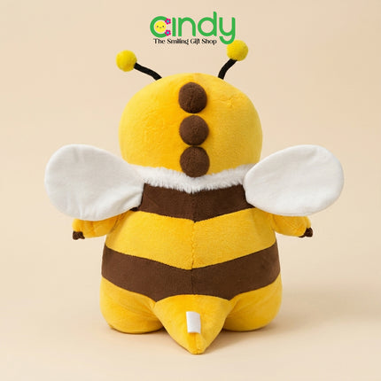 Cindy Boneka Nailong Bee Plush Toy - Hadiah Mainan Anak Plushie Nailong Naga Susu Lebah Kuning Lucu